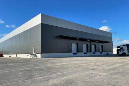 Edifício destinado a logística - Transportes Marques de Pombal - Mealhada